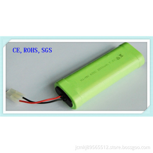 Ni-MH Battery Sc-7.2V 2000mAh for, Electric Tools, Aircraft Battery, Electric Toys, Cordless Phone Battery, Alarm System, Rechargeable Battery